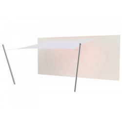 Umbrosa Ingenua schaduwzeil vierkant 3x3 m solidum natural