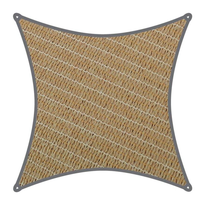 Coolaroo schaduwdoek Vierkant 5,4x5,4m Zand