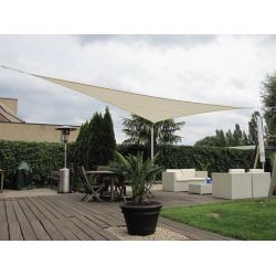 Sunfighters Rechthoek 3x4 Ivoor