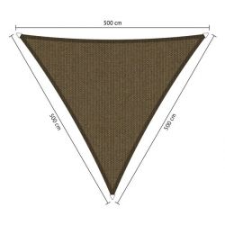 Shadow Comfort driehoek 5x5x5 Japanese Brown