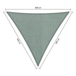 Shadow comfort driehoek Country Blue 4,00x4,00x4,00 m