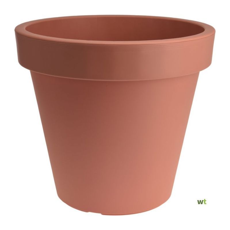 BLOEMPOT E&K ROND 20CM TERRA