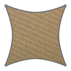 Coolaroo schaduwdoek Vierkant 3x3m Zand