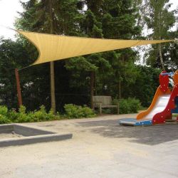 NC outdoor schaduwdoek driehoek 3.6m Zand