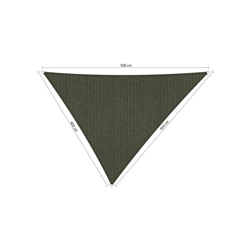 Shadow comfort driehoek Deep Grey 4x4,5x5m