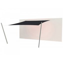 Umbrosa Ingenua schaduwzeil vierkant 3x3 m sunbrella black