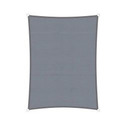 Compleet pakket: Sunfighters rechthoek 3x4m Grijs met RVS Bevestigingsset en buitendoekreiniger