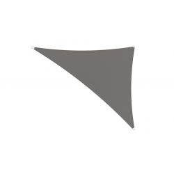 Umbrosa Ingenua schaduwzeil rechthoekige driehoek 4x5x6,4 m solidum grey