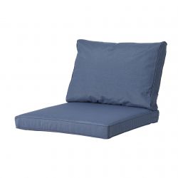 Madison Lounge rug soft outdoor panama safier blue rugkussen 60x43cm